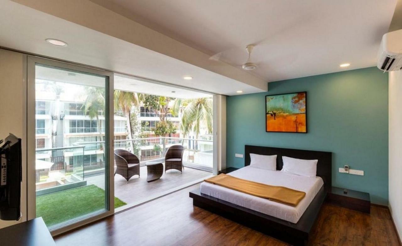 Apartmán Aarju Luxurious Wave Calangute Exteriér fotografie
