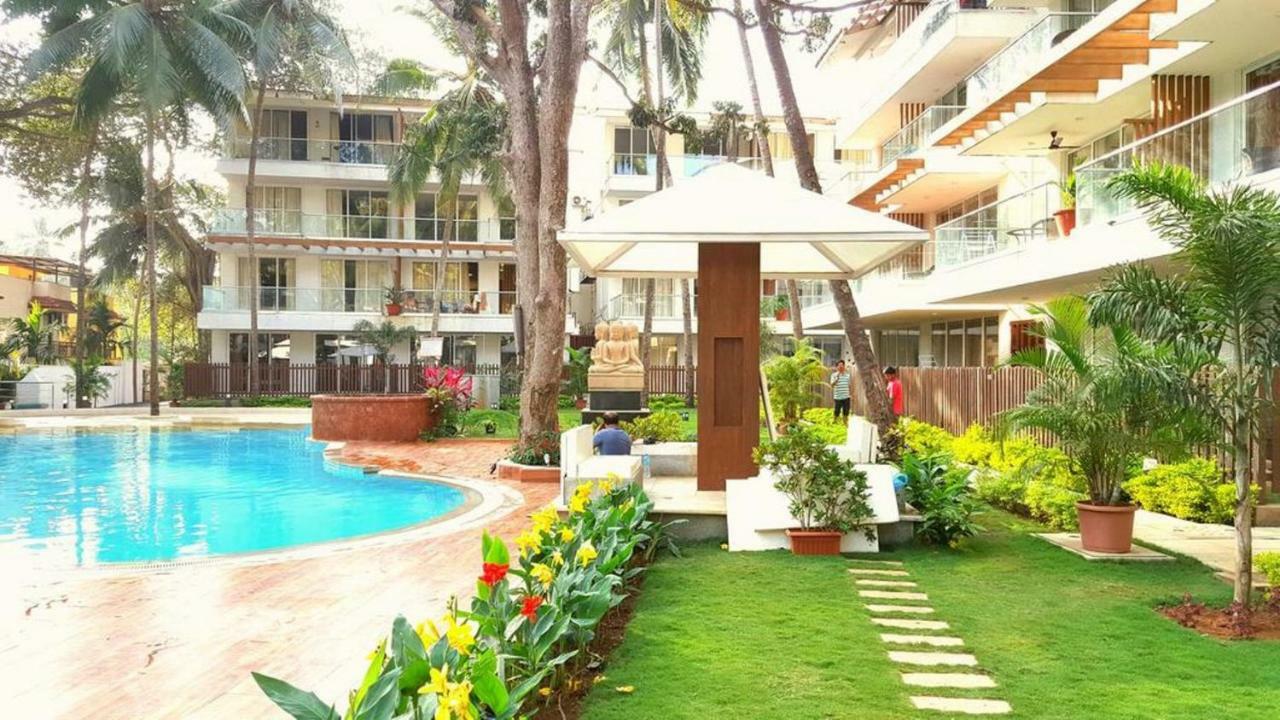 Apartmán Aarju Luxurious Wave Calangute Exteriér fotografie